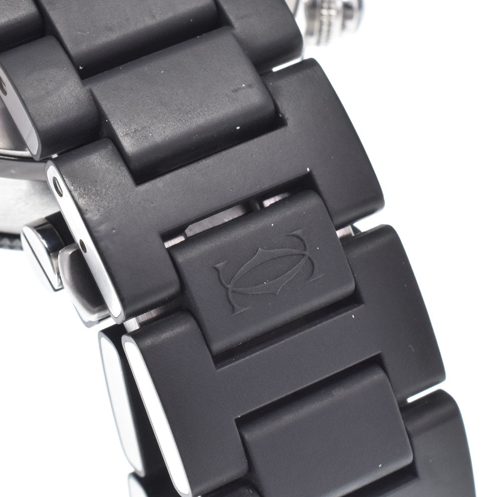 with paper CARTIER Pacha Sea timer W31088U2 black Dial Automatic Men's
 Watch O#150965