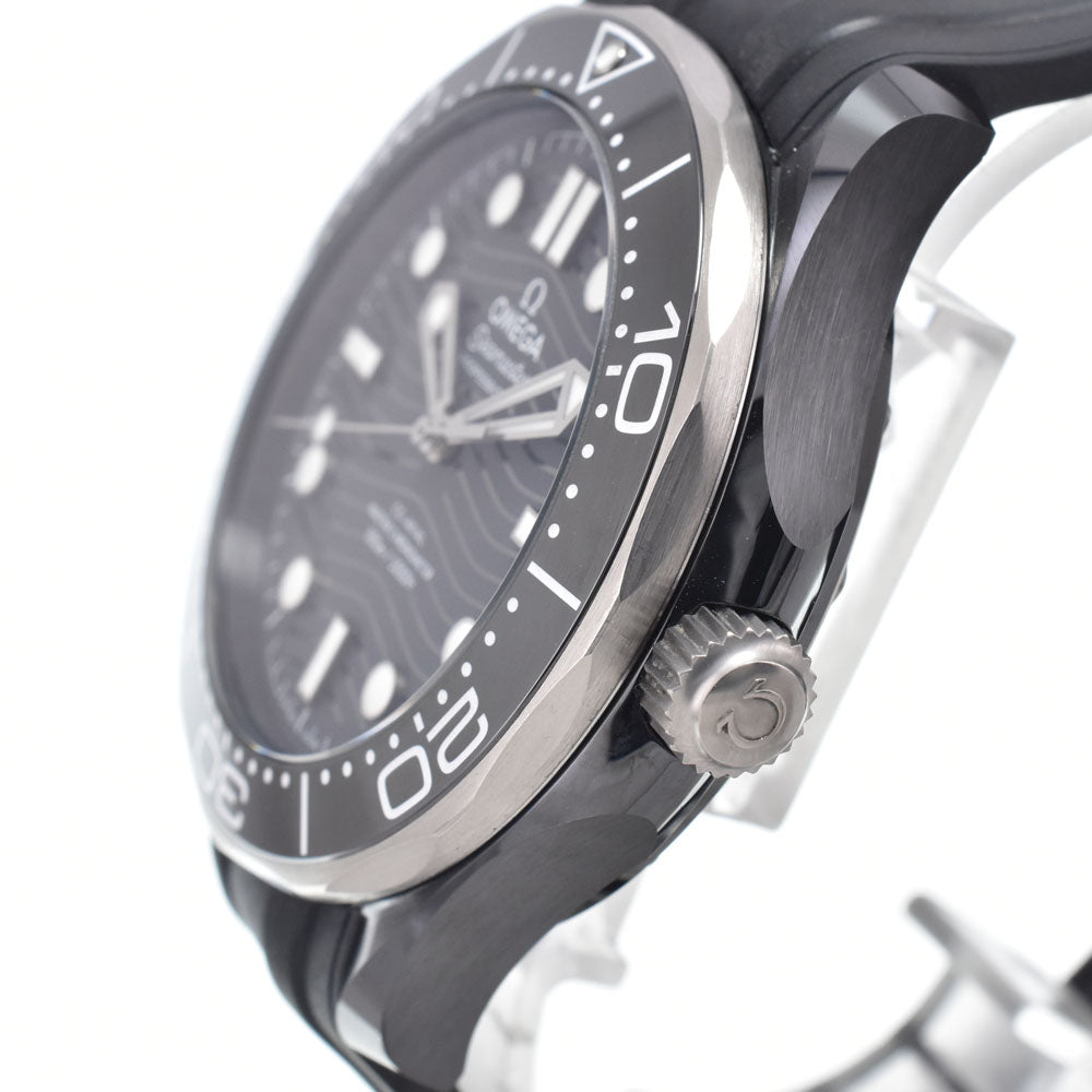 with paper OMEGA Seamaster Professional 300 Co-Axial 210.92.44.20.01.001 Black Ceramic black Dial Automatic Men's
 Watch M#150967