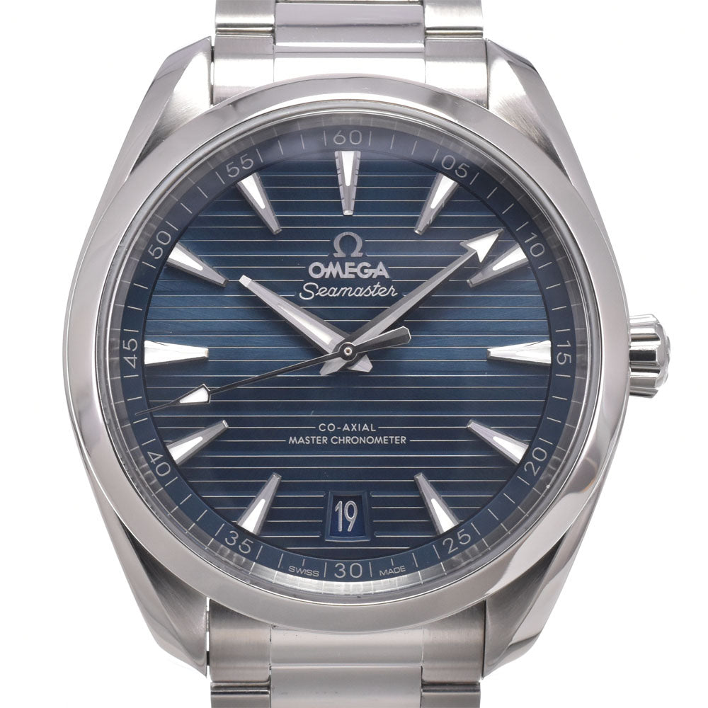 with paper OMEGA Seamaster Aqua Terra 220.10.41.21.03.003 blue Dial Automatic Men's
 Watch L#150968
