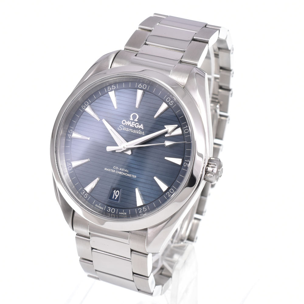 with paper OMEGA Seamaster Aqua Terra 220.10.41.21.03.003 blue Dial Automatic Men's
 Watch L#150968