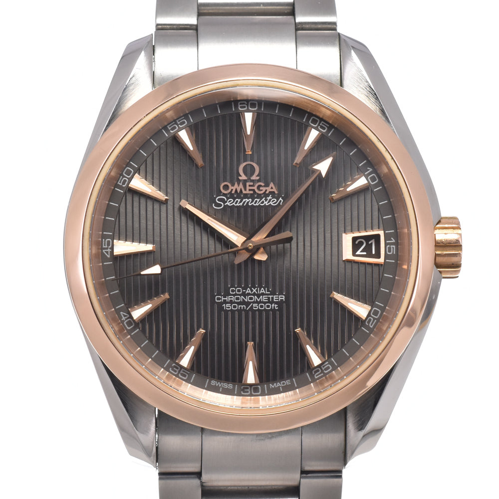 with paper OMEGA Seamaster Aqua Terra 231.20.39.21.06.003 gray Dial Automatic Men's
 Watch N#150969