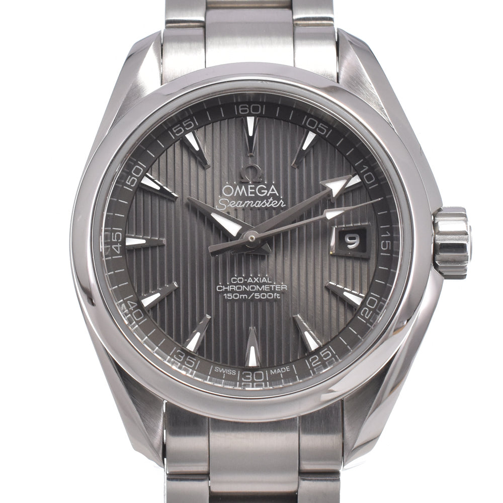 with paper OMEGA Seamaster 231.10.30.20.06.001 gray Dial Automatic Ladies
 Watch L#150972