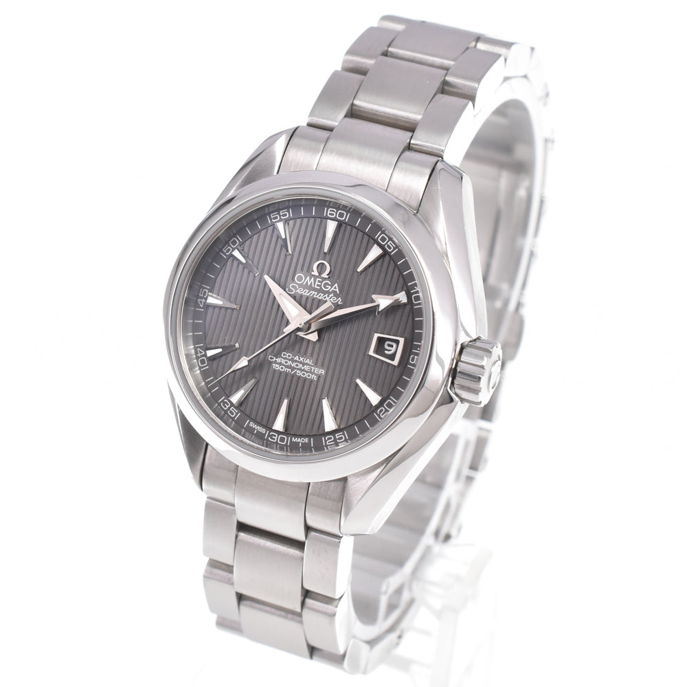 with paper OMEGA Seamaster 231.10.30.20.06.001 gray Dial Automatic Ladies
 Watch L#150972