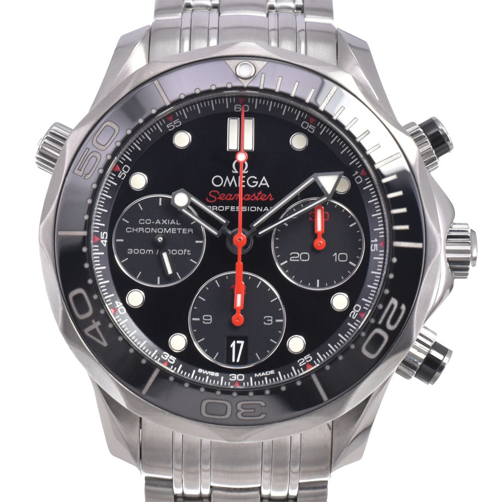 with paper OMEGA Seamaster diver 300m 212.30.42.50.01.001 black Dial Automatic Men's
 Watch N#150973