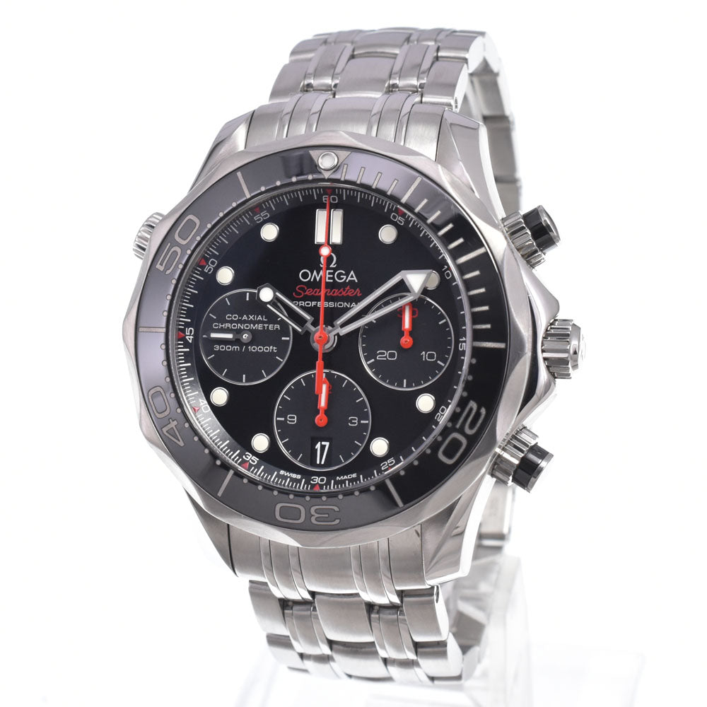 with paper OMEGA Seamaster diver 300m 212.30.42.50.01.001 black Dial Automatic Men's
 Watch N#150973