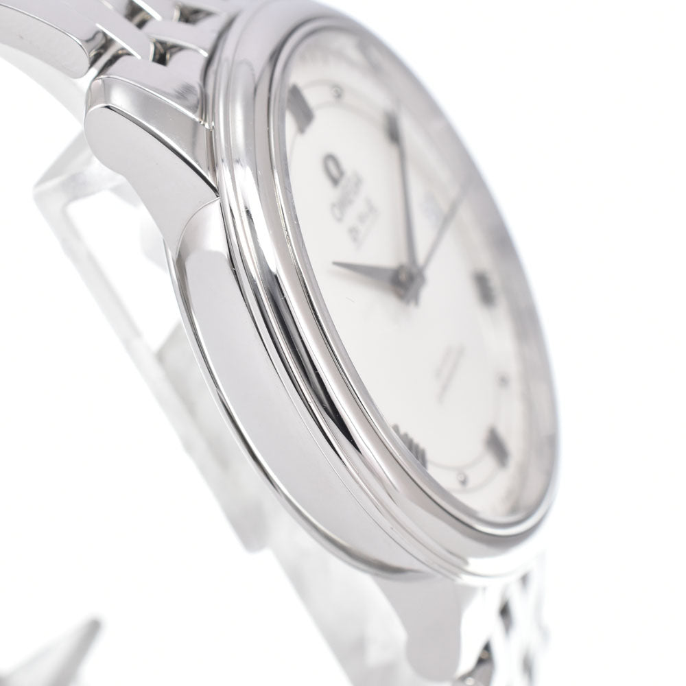 with paper OMEGA De Ville Prestige 424.10.37.20.04.001 Date white Dial Automatic Men's
 Watch L#150974
