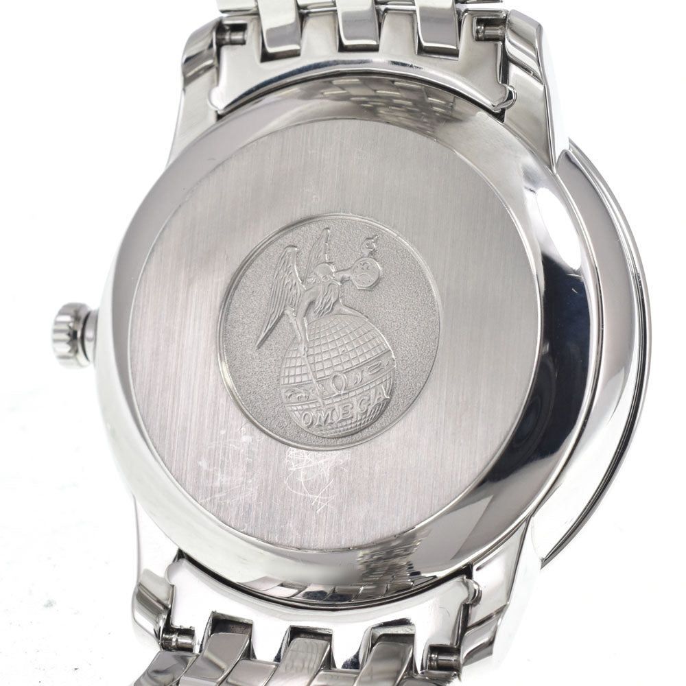 with paper OMEGA De Ville Prestige 424.10.37.20.04.001 Date white Dial Automatic Men's
 Watch L#150974