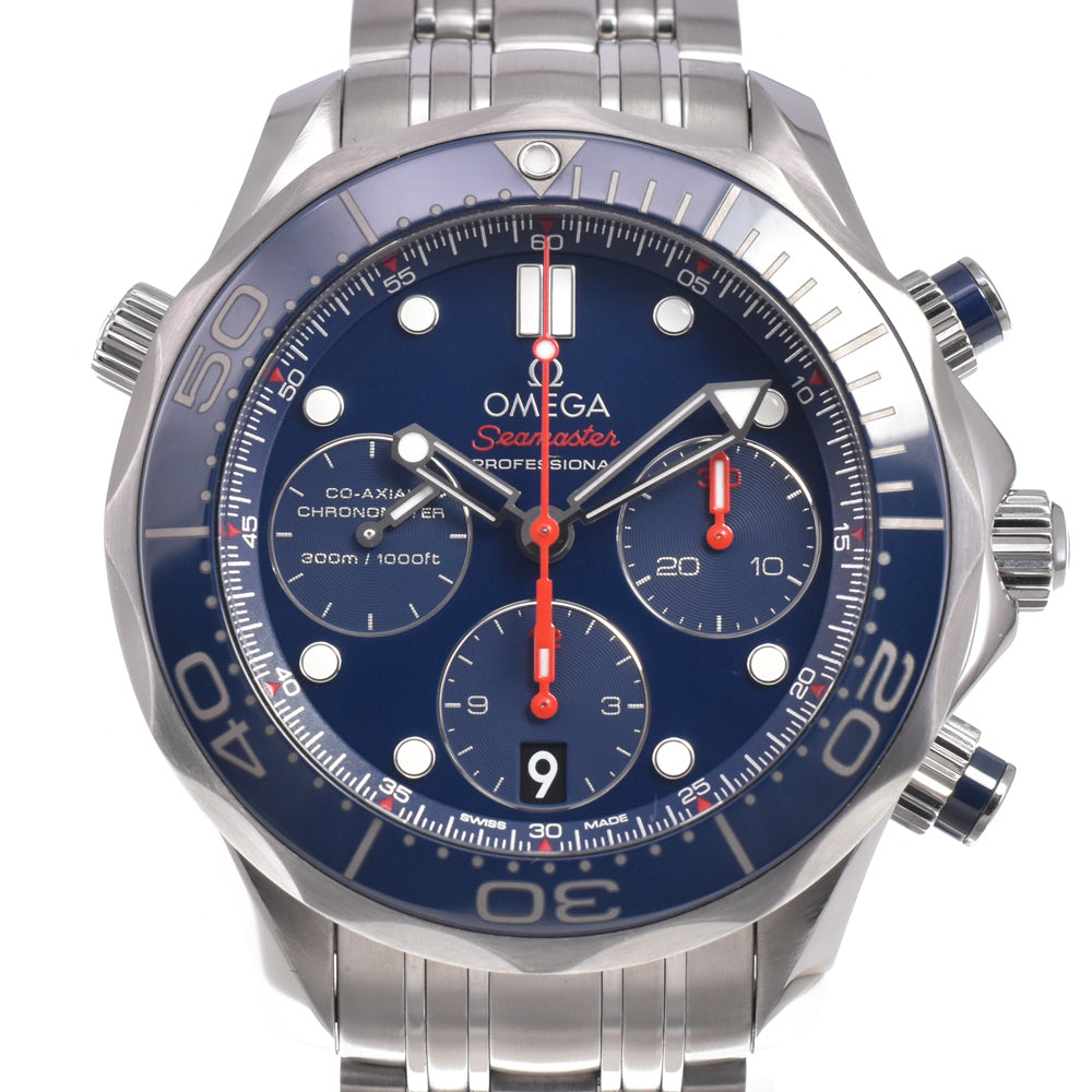 with paper OMEGA Seamaster Pro Divers 212.30.42.50.03.001 blue Dial Automatic Men's
 Watch L#150975