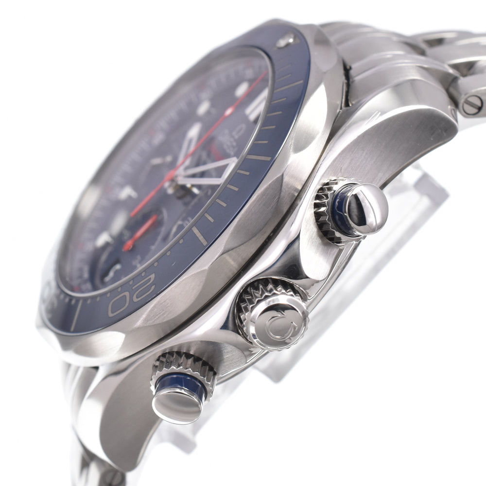 with paper OMEGA Seamaster Pro Divers 212.30.42.50.03.001 blue Dial Automatic Men's
 Watch L#150975