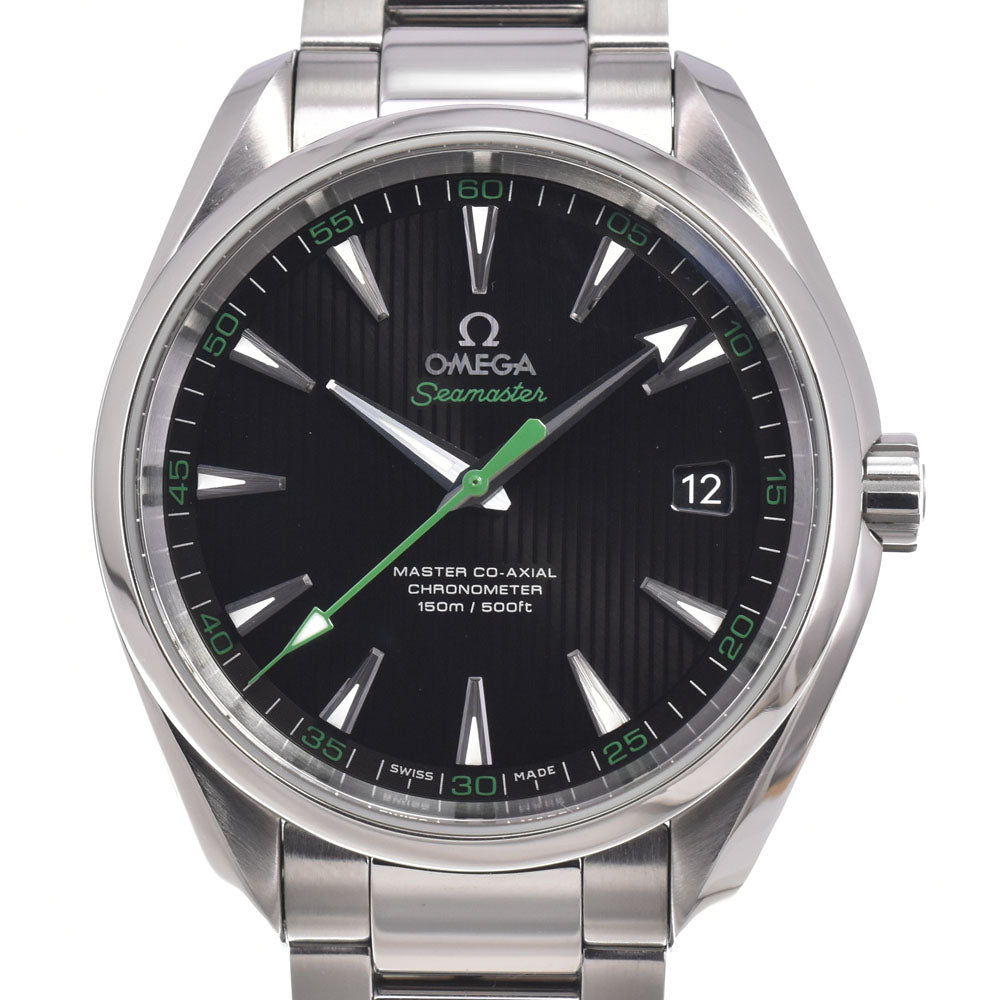 with paper OMEGA Seamaster Aqua Terra 231.10.42.21.01.004 Date black Dial Automatic Men's
 Watch L#150976