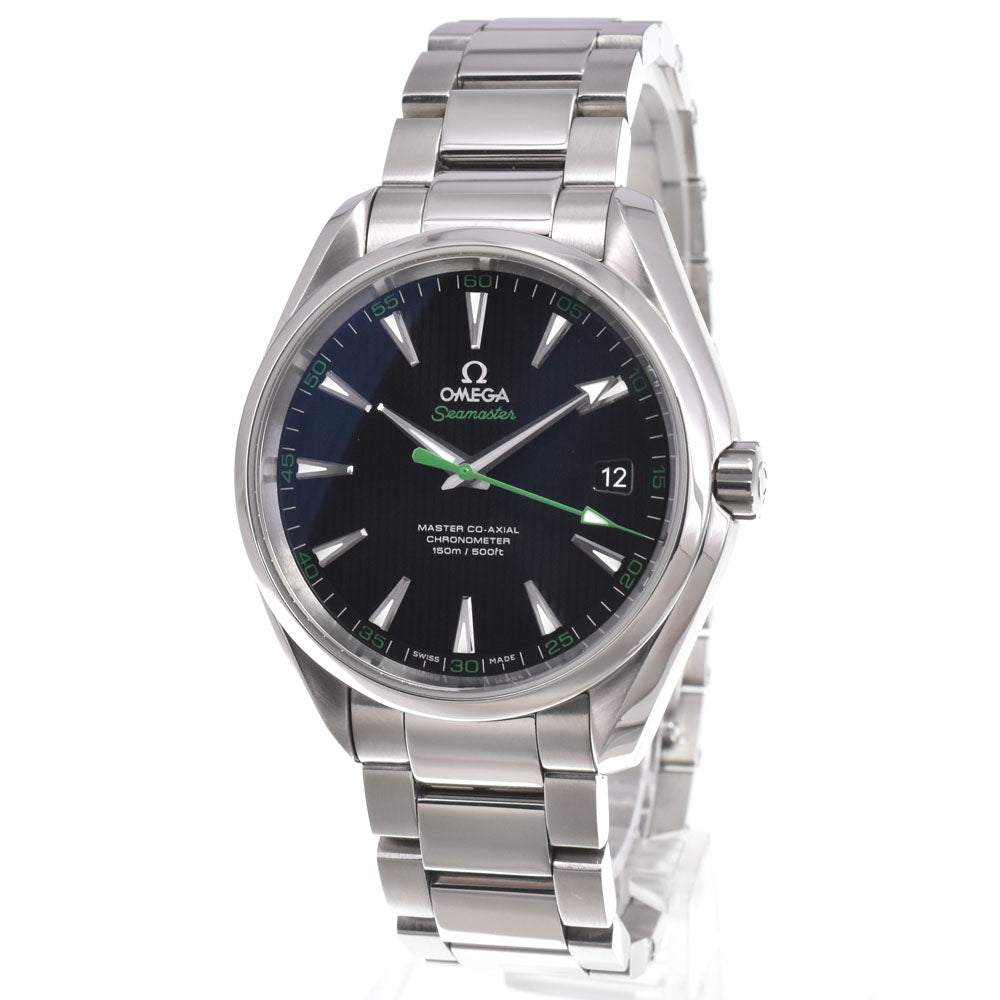 with paper OMEGA Seamaster Aqua Terra 231.10.42.21.01.004 Date black Dial Automatic Men's
 Watch L#150976
