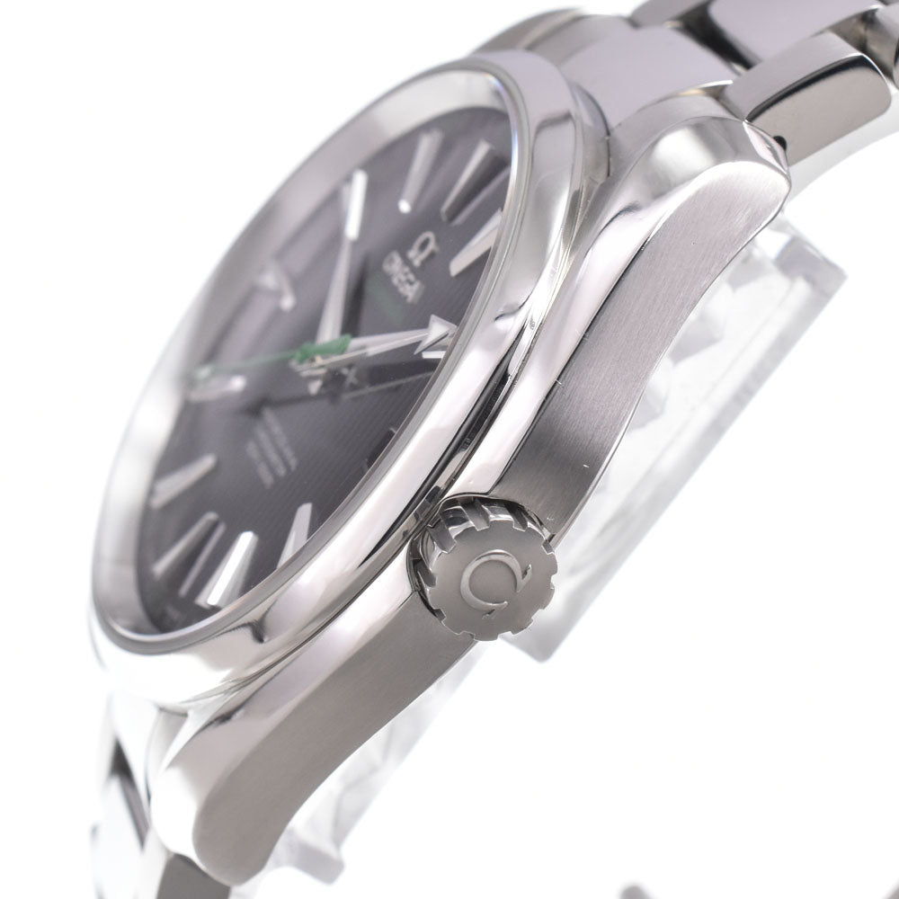 with paper OMEGA Seamaster Aqua Terra 231.10.42.21.01.004 Date black Dial Automatic Men's
 Watch L#150976