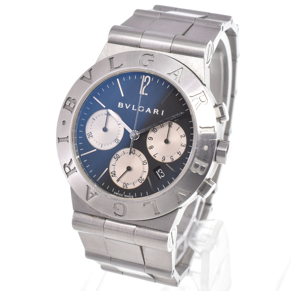 BVLGARI Diagono Sports CH35S Chronograph black Dial Quartz Men's
 Watch M#150978