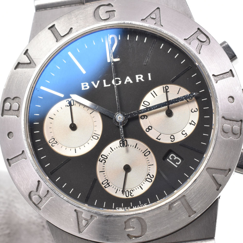 BVLGARI Diagono Sports CH35S Chronograph black Dial Quartz Men's
 Watch M#150978