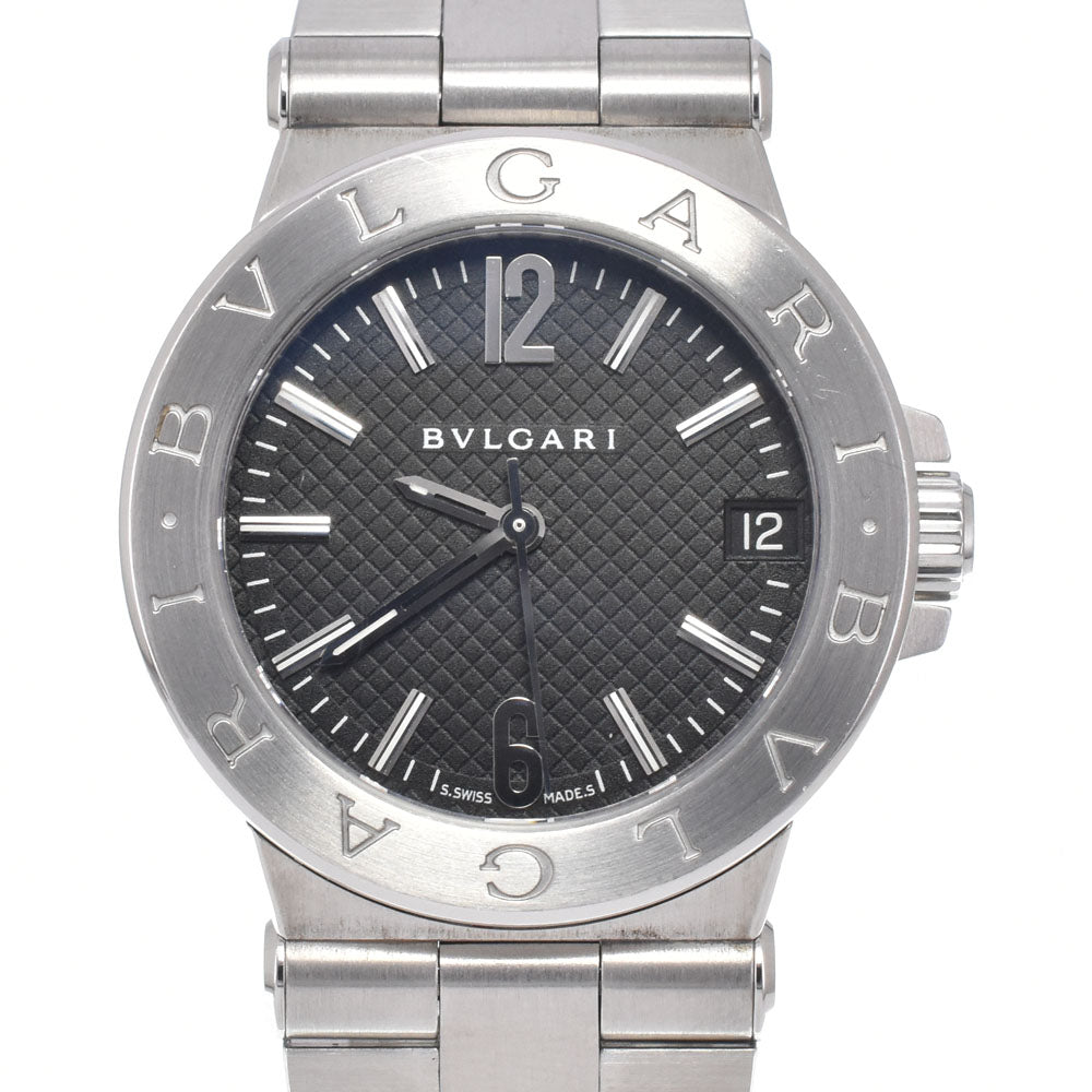 BVLGARI Diagono DG29S Date black Dial Quartz Men's
 Watch M#150979