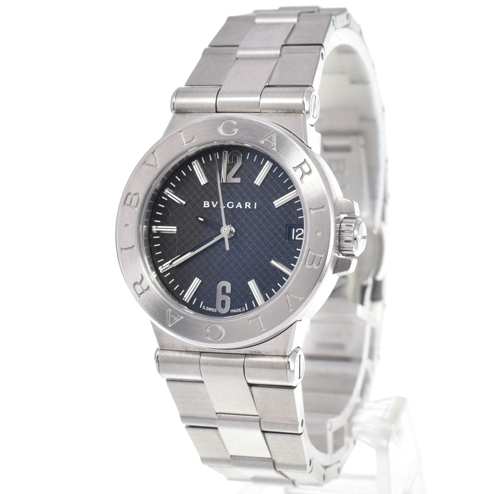 BVLGARI Diagono DG29S Date black Dial Quartz Men's
 Watch M#150979