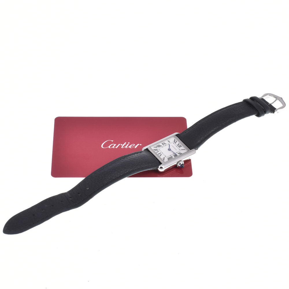 with paper CARTIER Tank Must WSTA0042 Silver Dial Quartz Ladies
 Watch M#150983