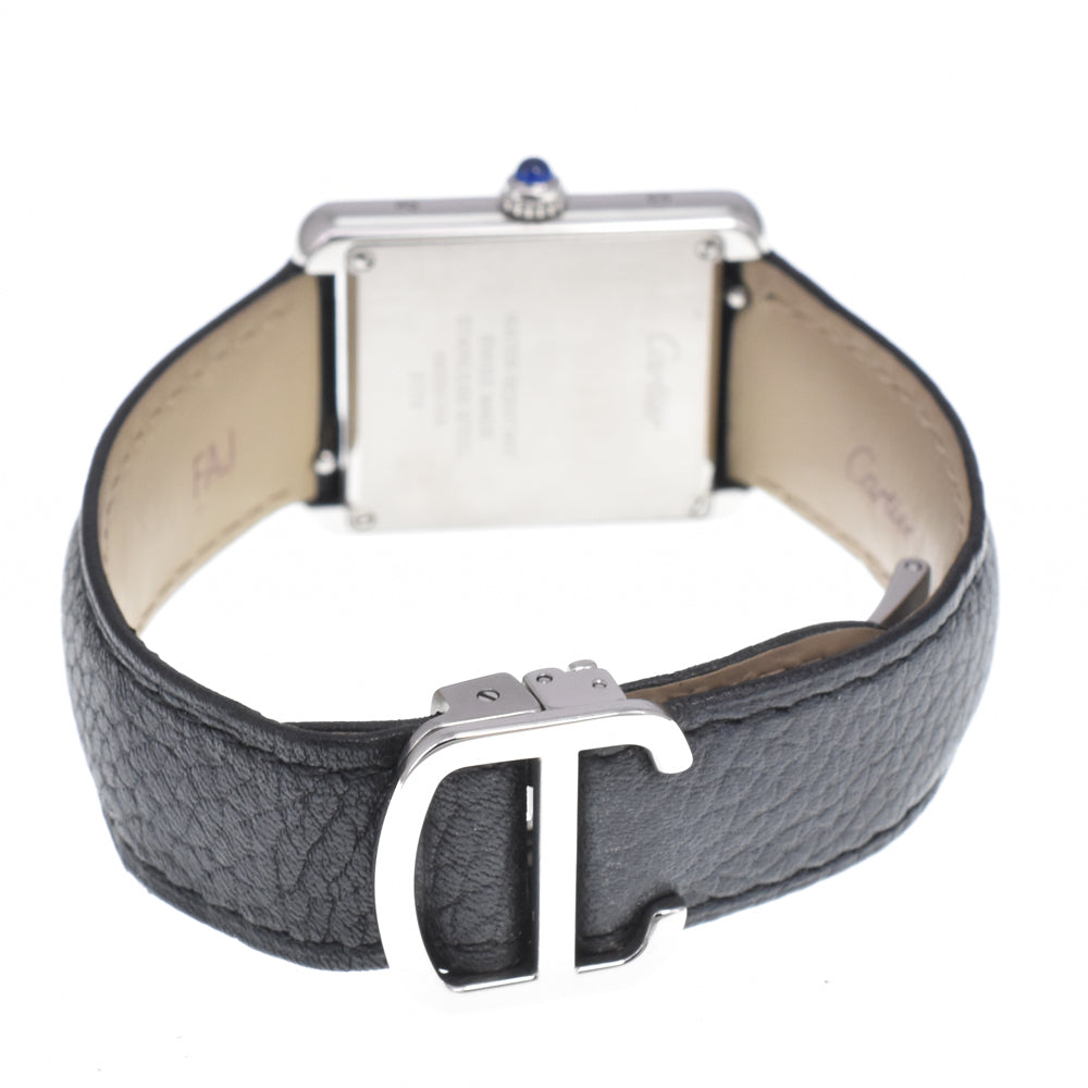 with paper CARTIER Tank solo WSTA0030 Silver Dial Quartz Ladies
 Watch M#150985