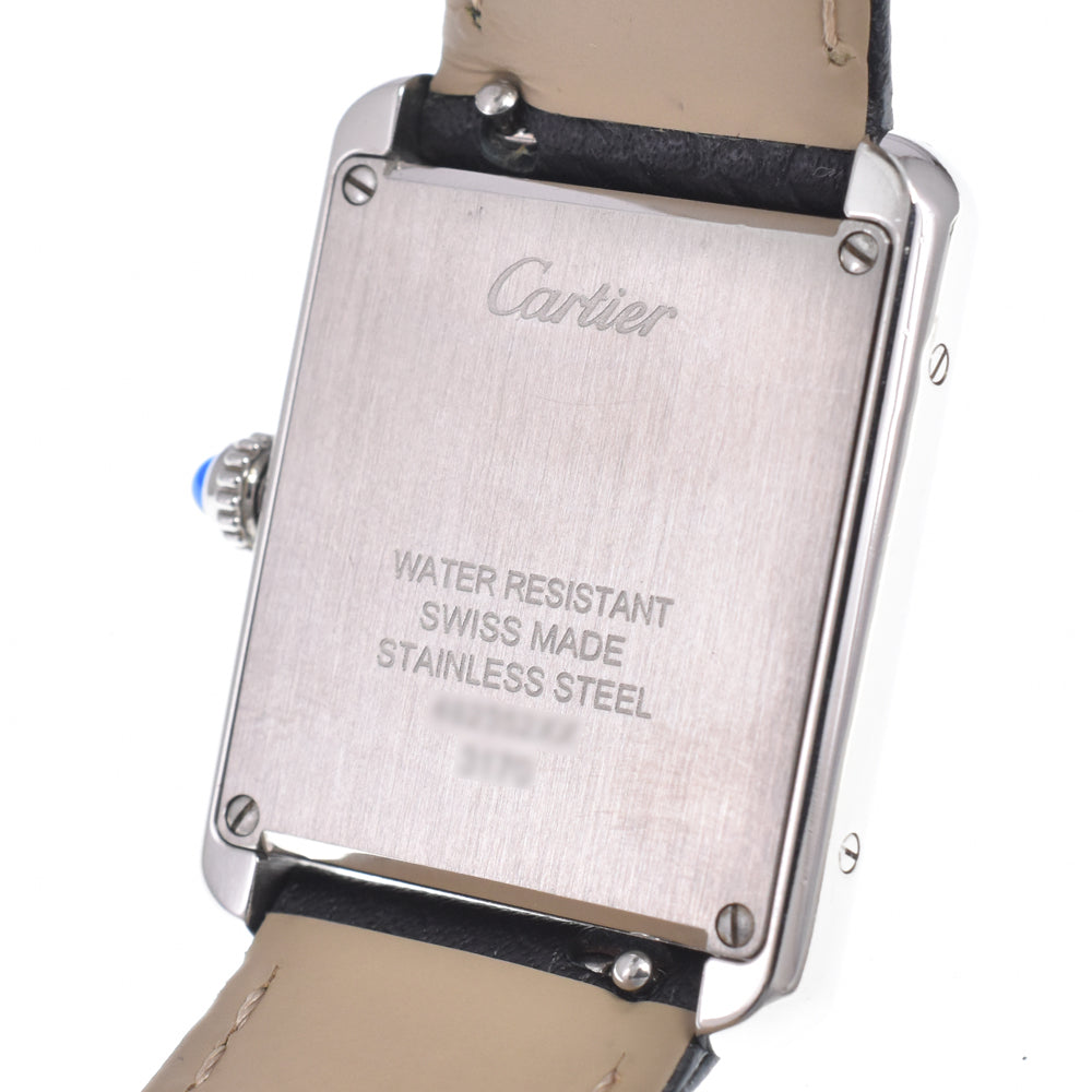 with paper CARTIER Tank solo WSTA0030 Silver Dial Quartz Ladies
 Watch M#150985