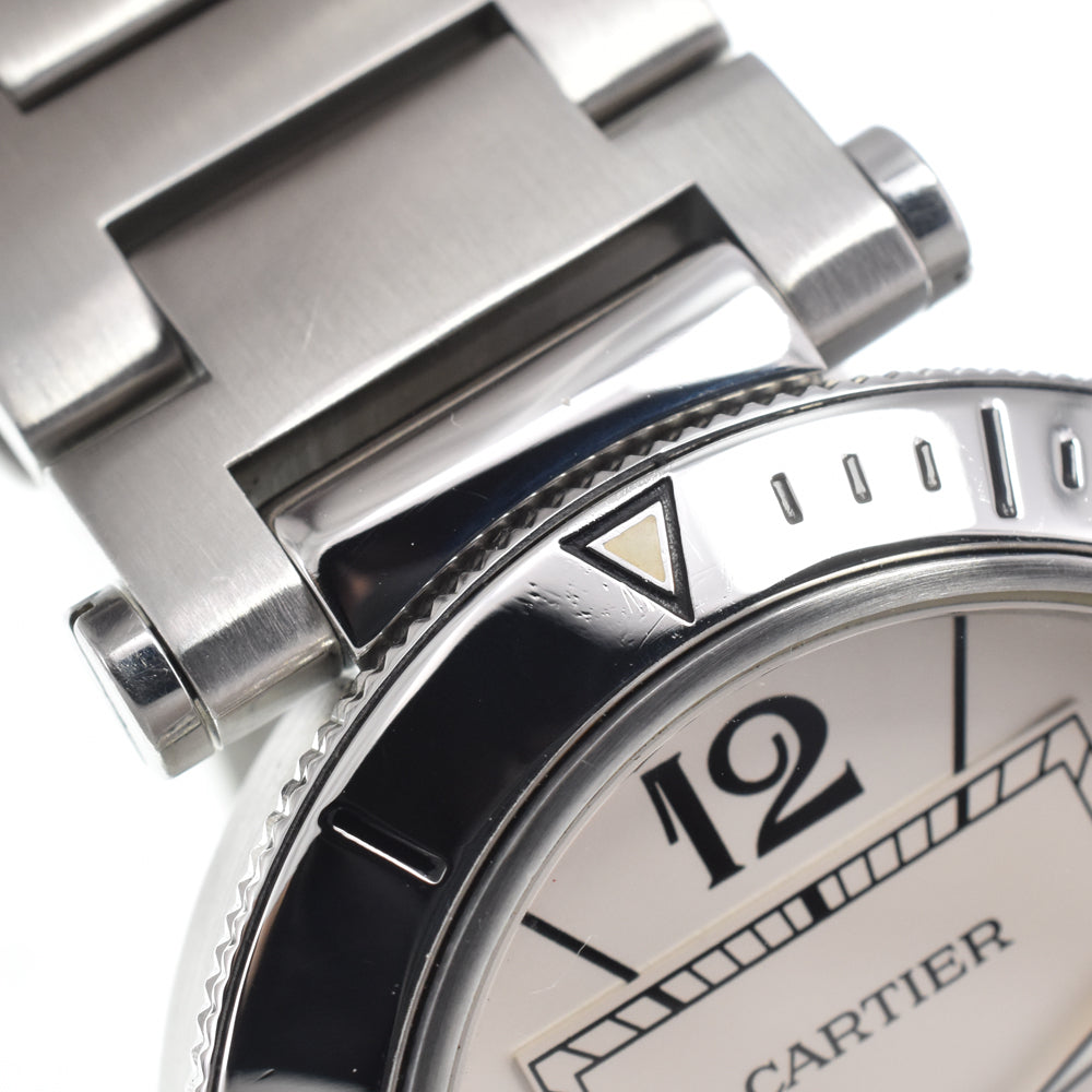 CARTIER Pacha Sea timer W31080M7 Silver Dial Automatic Men's
 Watch L#150986