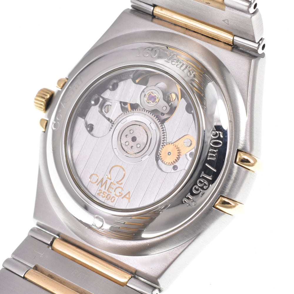 with paper OMEGA Constellation CO-AXIAL 111.20.36.20.58.001 11P Diamond gold Dial Automatic Men's
 Watch L#150987