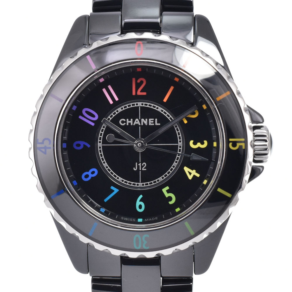 CHANEL J12 Electro Rainbow H7121 World limited 1255 bottles black Dial Quartz Ladies
 Watch M#150989