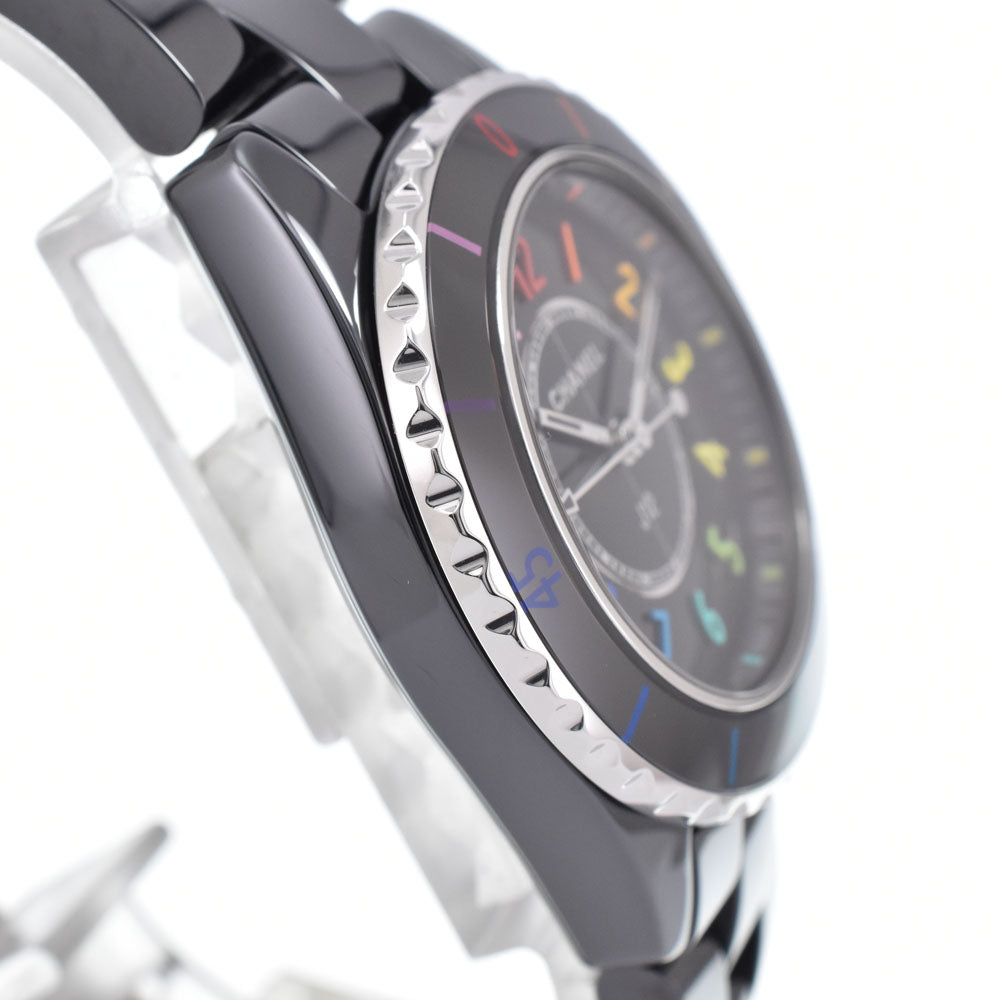 CHANEL J12 Electro Rainbow H7121 World limited 1255 bottles black Dial Quartz Ladies
 Watch M#150989