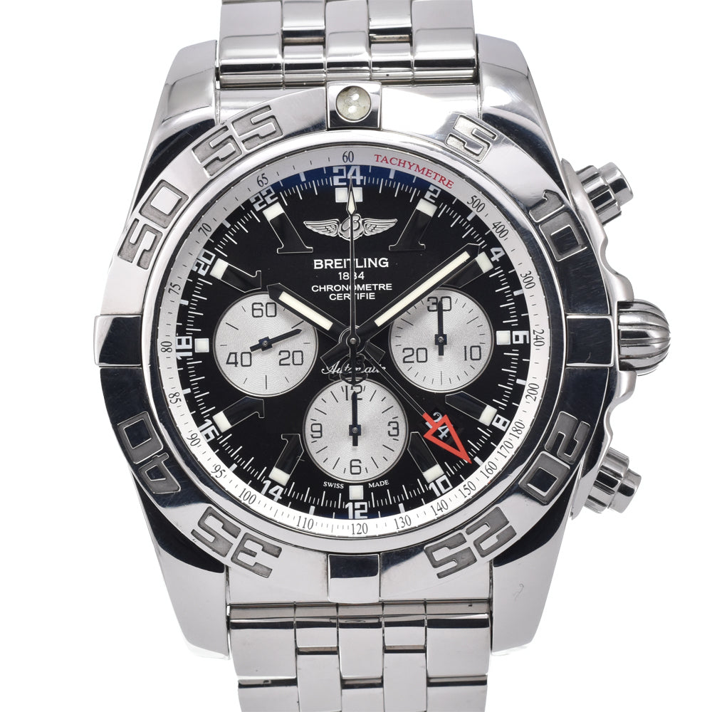 BREITLING Chronomat AB0410 GMT black Dial Automatic Men's
 Watch N#150992