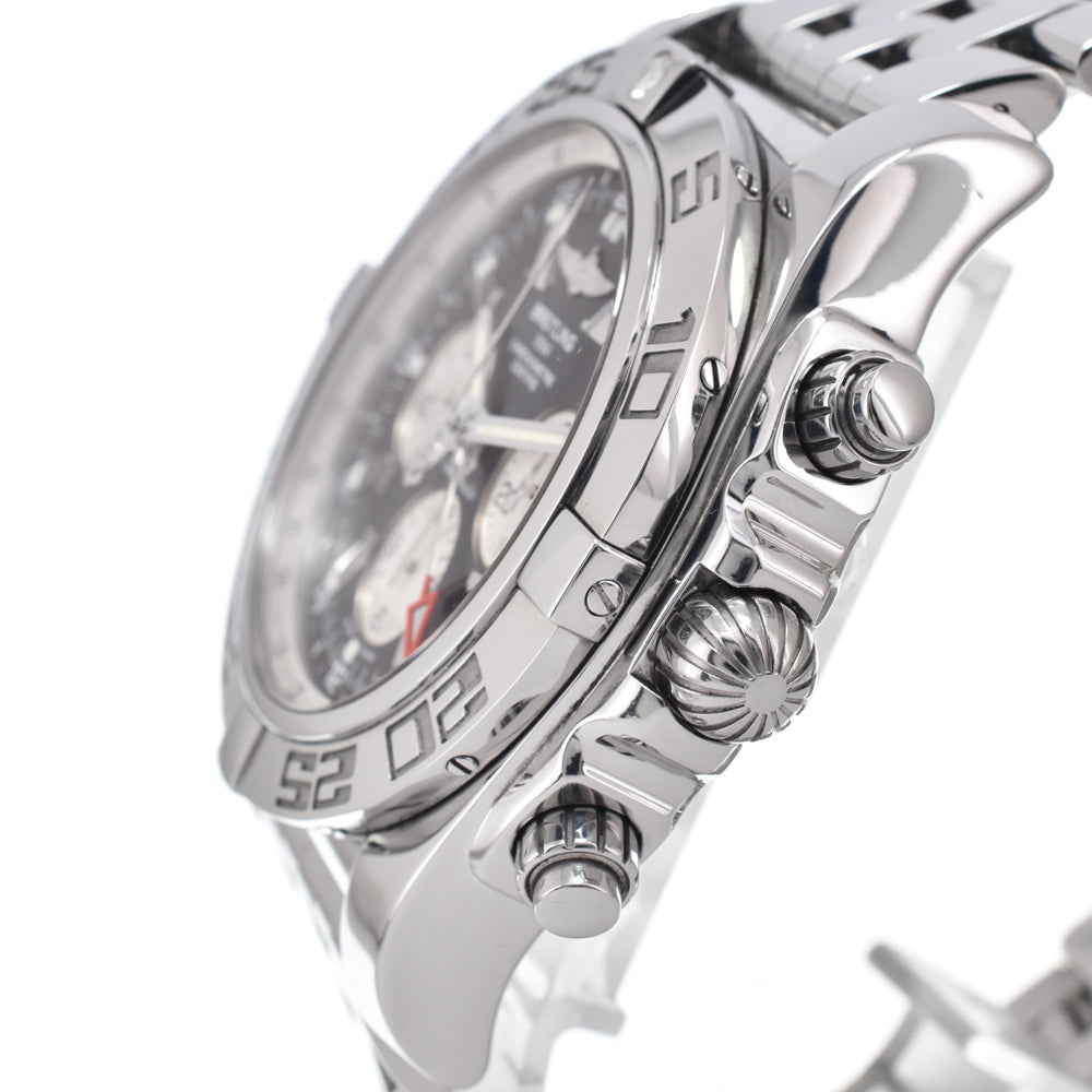 BREITLING Chronomat AB0410 GMT black Dial Automatic Men's
 Watch N#150992