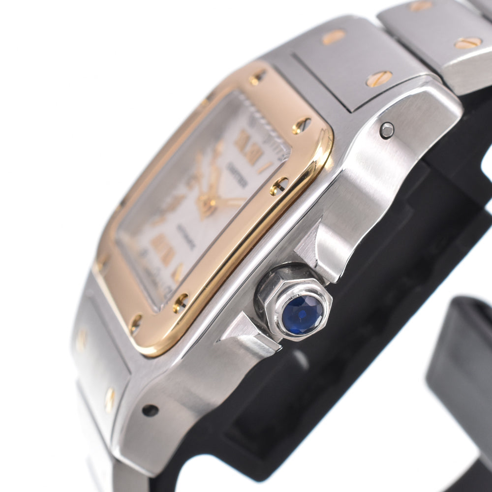 CARTIER Santosgalbe SM W20045C4 Silver Dial Automatic Ladies
 Watch L#150994