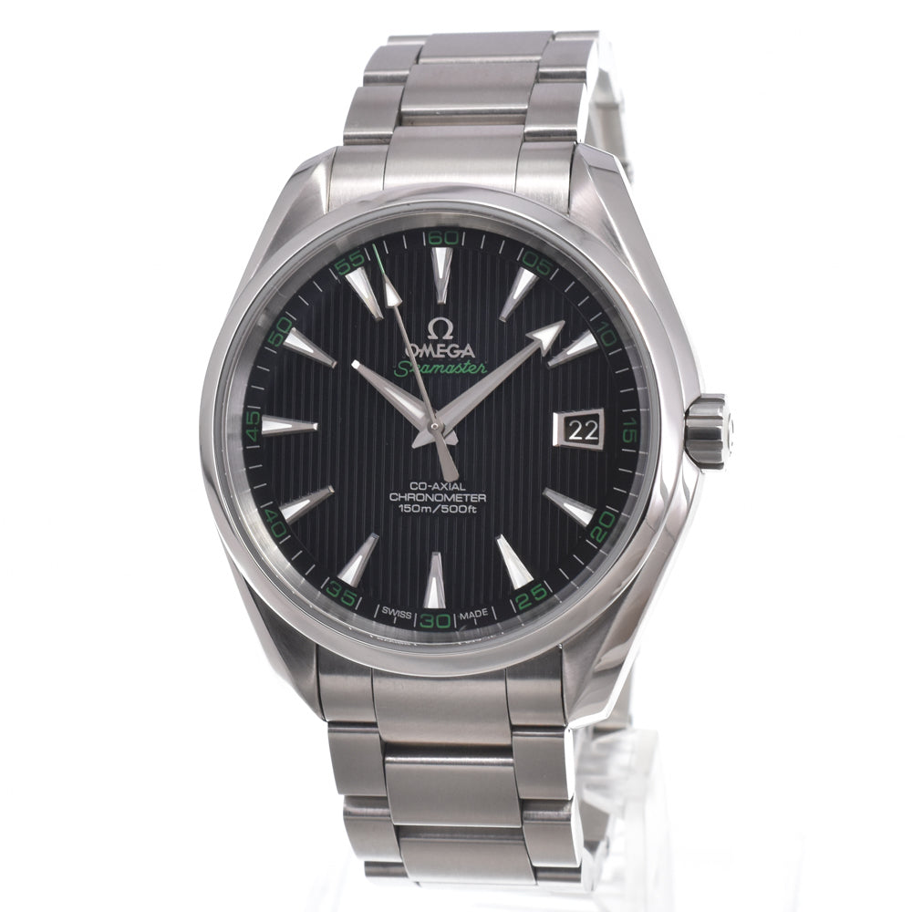 with paper OMEGA Seamaster Aqua Terra 231.10.42.21.01.001 black Dial Automatic Men's
 Watch L#150995