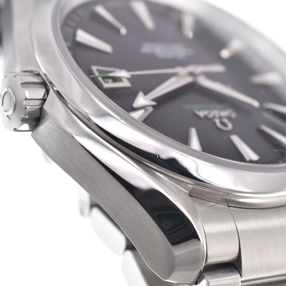with paper OMEGA Seamaster Aqua Terra 231.10.42.21.01.001 black Dial Automatic Men's
 Watch L#150995