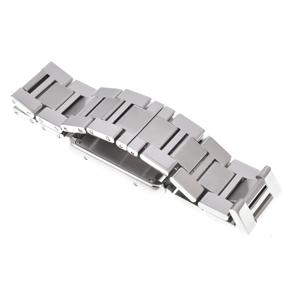 with paper CARTIER Tank solo W5200014 Silver Dial Quartz Men's
 Watch M#150996