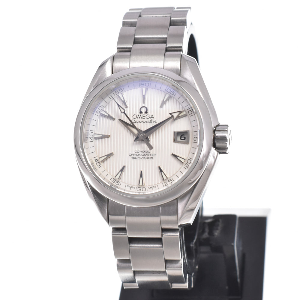 with paper OMEGA Seamaster 231.10.30.20.02.001 Silver Dial Automatic Ladies
 Watch L#150997