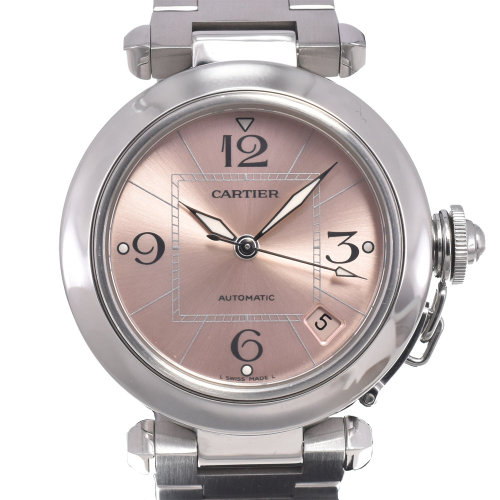 CARTIER Pasha C Date W31075M7 pink Dial Automatic Unisex
 Watch N#151000