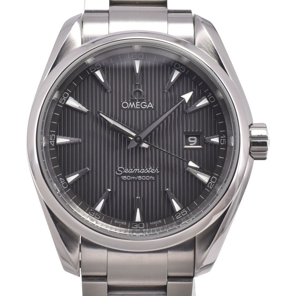 with paper OMEGA Seamaster Aqua Terra 231.10.39.61.06.001 Date black Dial Quartz Men's
 Watch M#151001