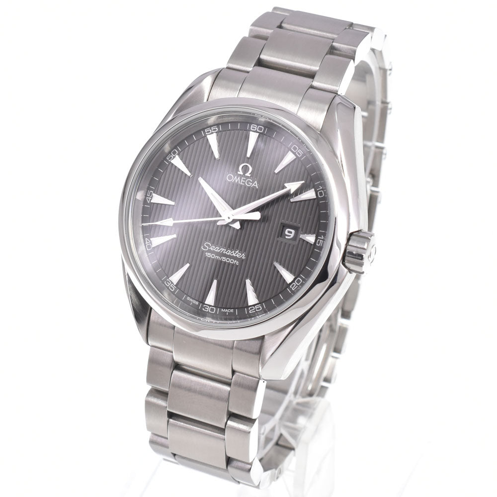 with paper OMEGA Seamaster Aqua Terra 231.10.39.61.06.001 Date black Dial Quartz Men's
 Watch M#151001