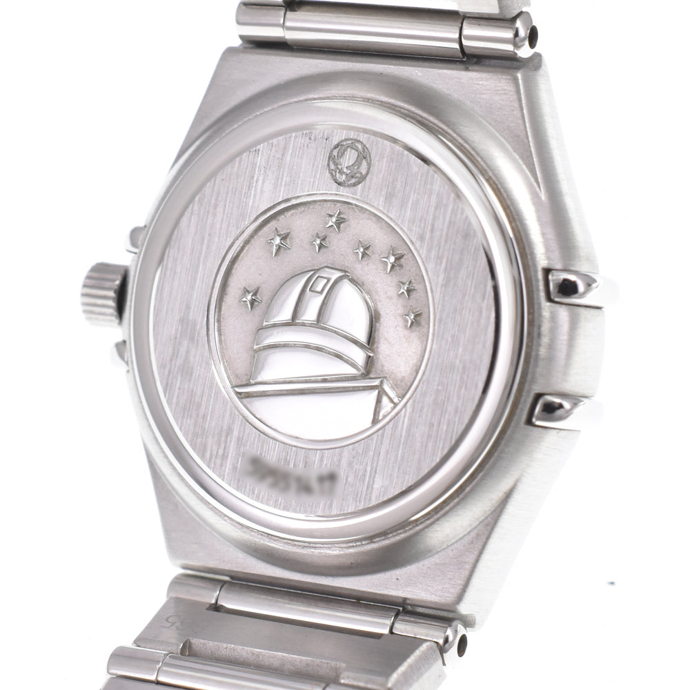 OMEGA Constellation Mini 1466.71 Diamond Bezel White shell Dial Quartz Ladies
 Watch L#151004
