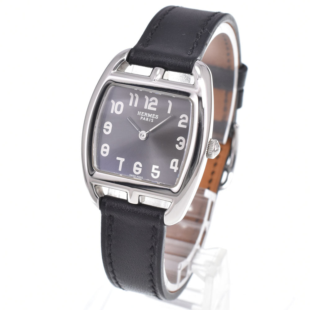 HERMES Cape Cod CT1.210 black Dial Quartz Ladies
 Watch N#151006