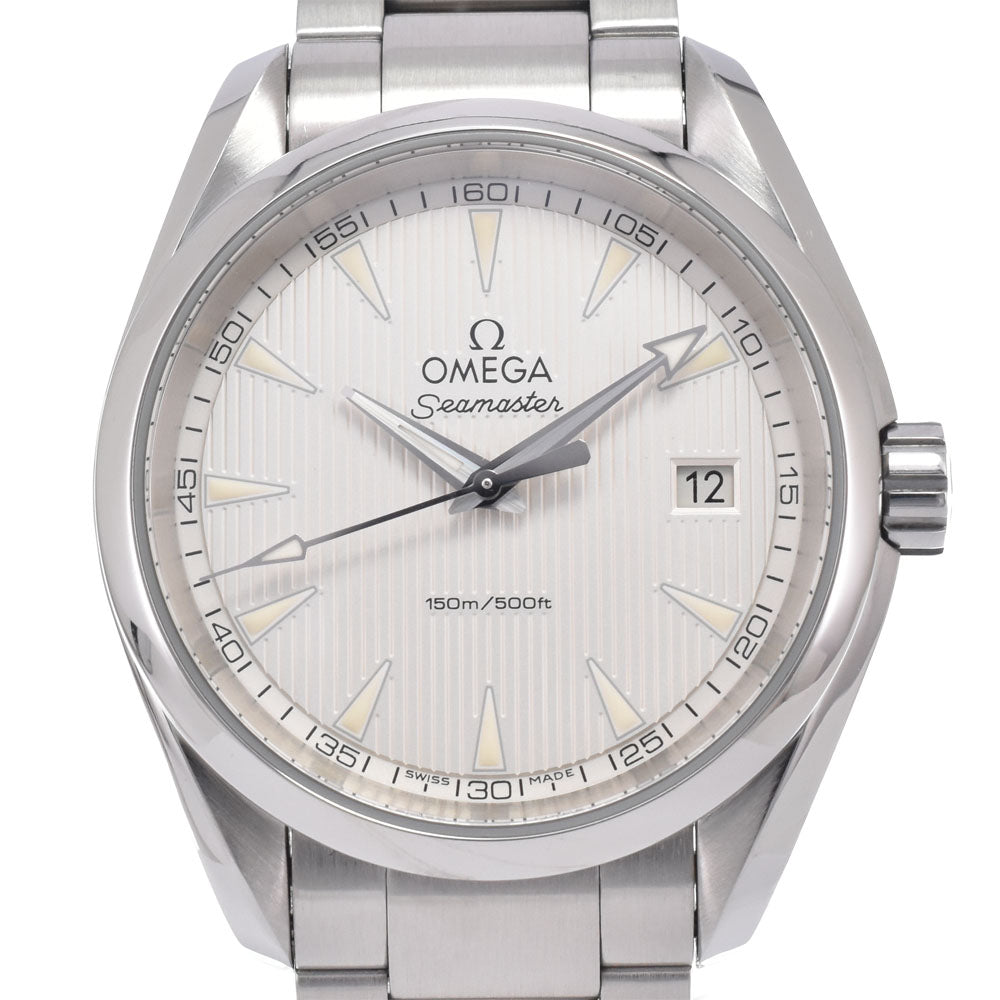 with paper OMEGA Seamaster Aqua Terra 231.10.39.60.02.001 Silver Dial Quartz Men's
 Watch M#151007