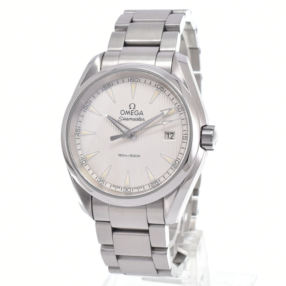 with paper OMEGA Seamaster Aqua Terra 231.10.39.60.02.001 Silver Dial Quartz Men's
 Watch M#151007
