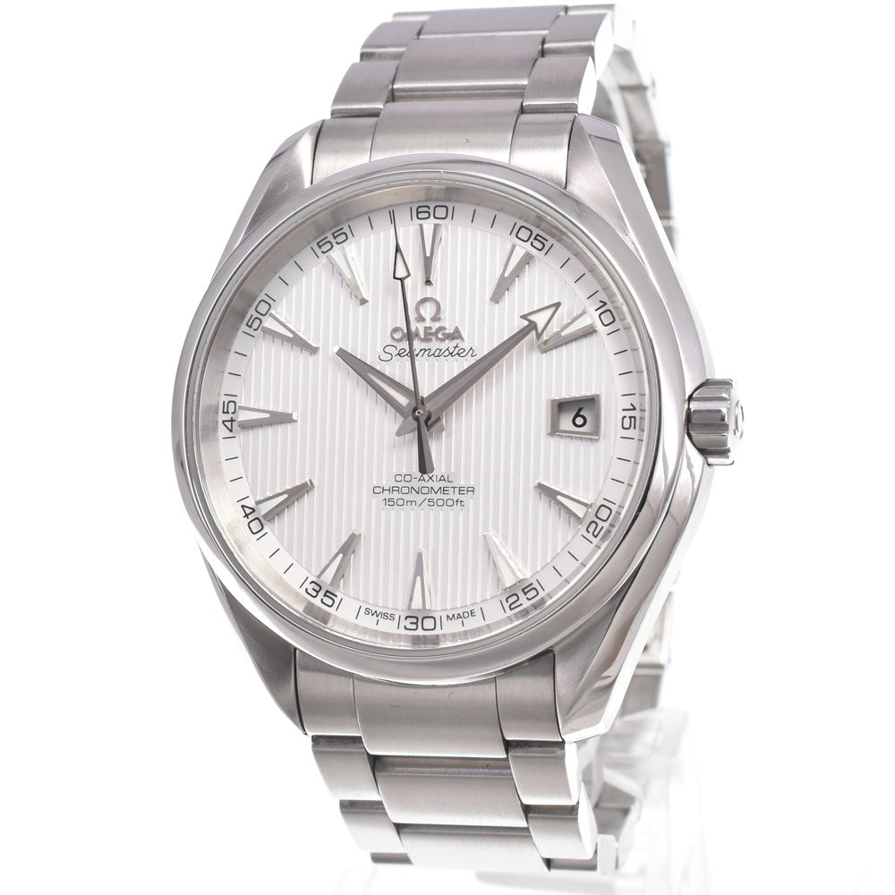 with paper OMEGA Seamaster Aqua Terra 231.10.42.21.02.001 CO-AXIAL Chronometer Silver Dial Automatic Men's
 Watch L#151008