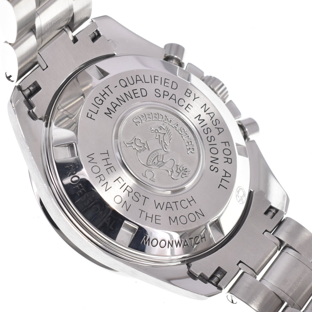 with paper OMEGA Speedmaster Professional Moon Watch 311.30.42.30.01.005 black Dial Hand Winding Men's
 Watch L#151009