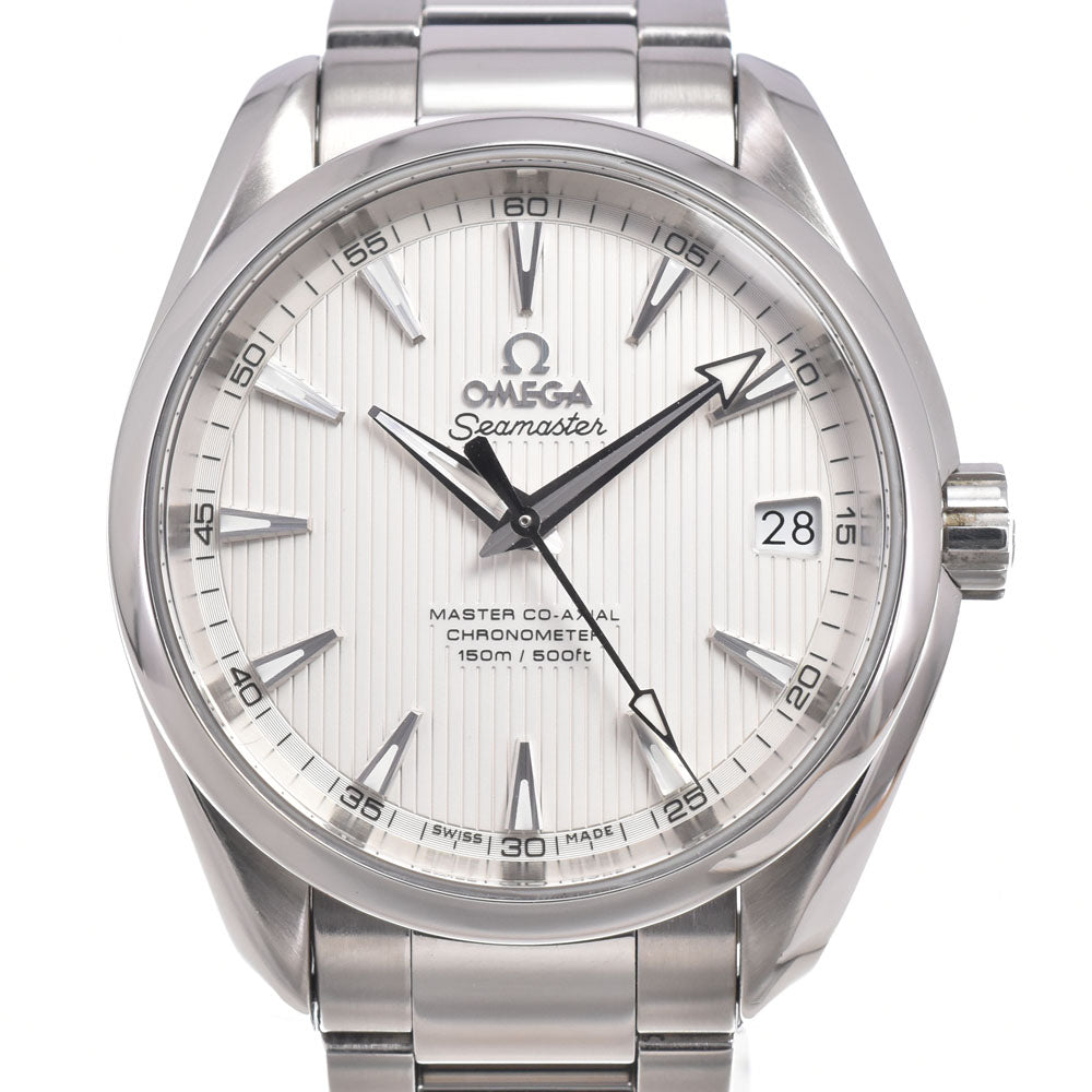 with paper OMEGA Seamaster Aqua Terra 231.10.39.21.02.002 Date Silver Dial Automatic Men's
 Watch L#151010