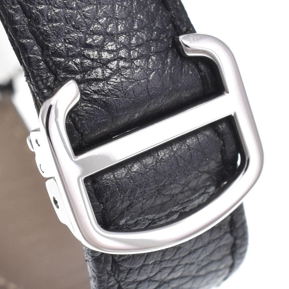 with paper CARTIER Tank solo LM WSTA0028 Silver Dial Quartz Men's
 Watch L#151013