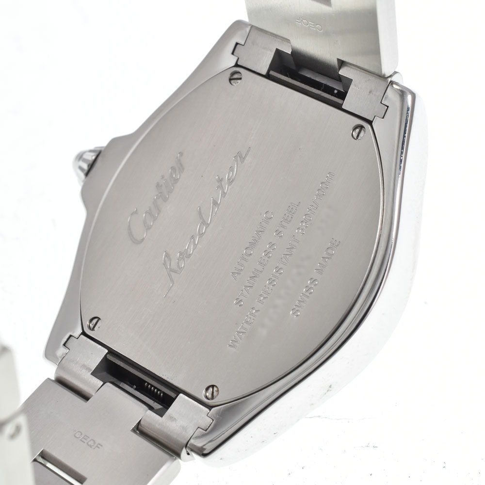 with paper CARTIER Roadster LM W6206017 Silver Dial Automatic Men's
 Watch N#151017