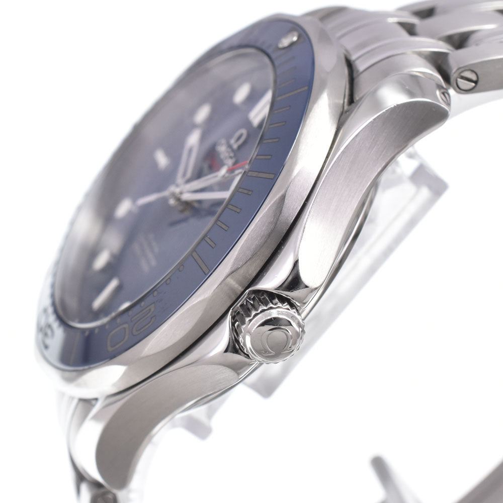 with paper OMEGA Seamaster Diver 300m 212.30.41.20.03.001 CO-AXIAL Chronometer blue Dial Automatic Men's
 Watch L#151019