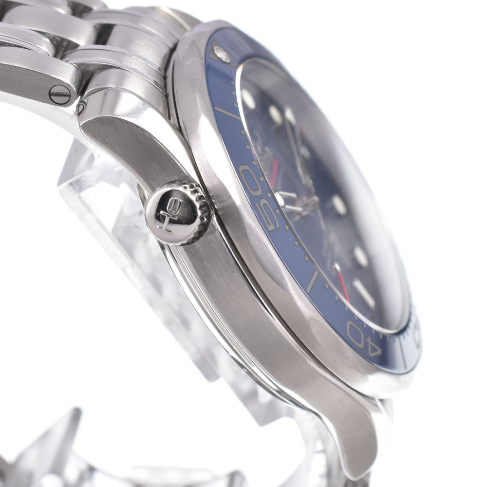 with paper OMEGA Seamaster Diver 300m 212.30.41.20.03.001 CO-AXIAL Chronometer blue Dial Automatic Men's
 Watch L#151019