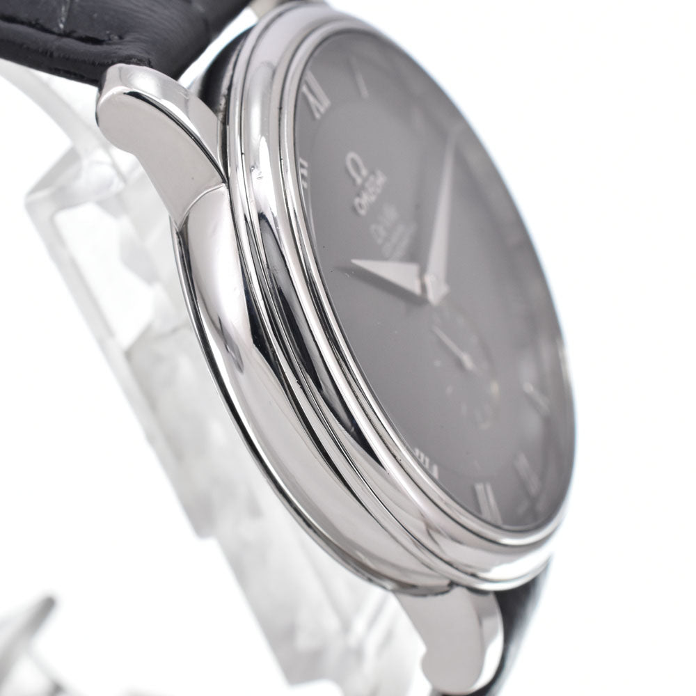 with paper OMEGA De Ville Prestige Coaxial 4813.40.01 Small second gray Dial Automatic Men's
 Watch M#151021