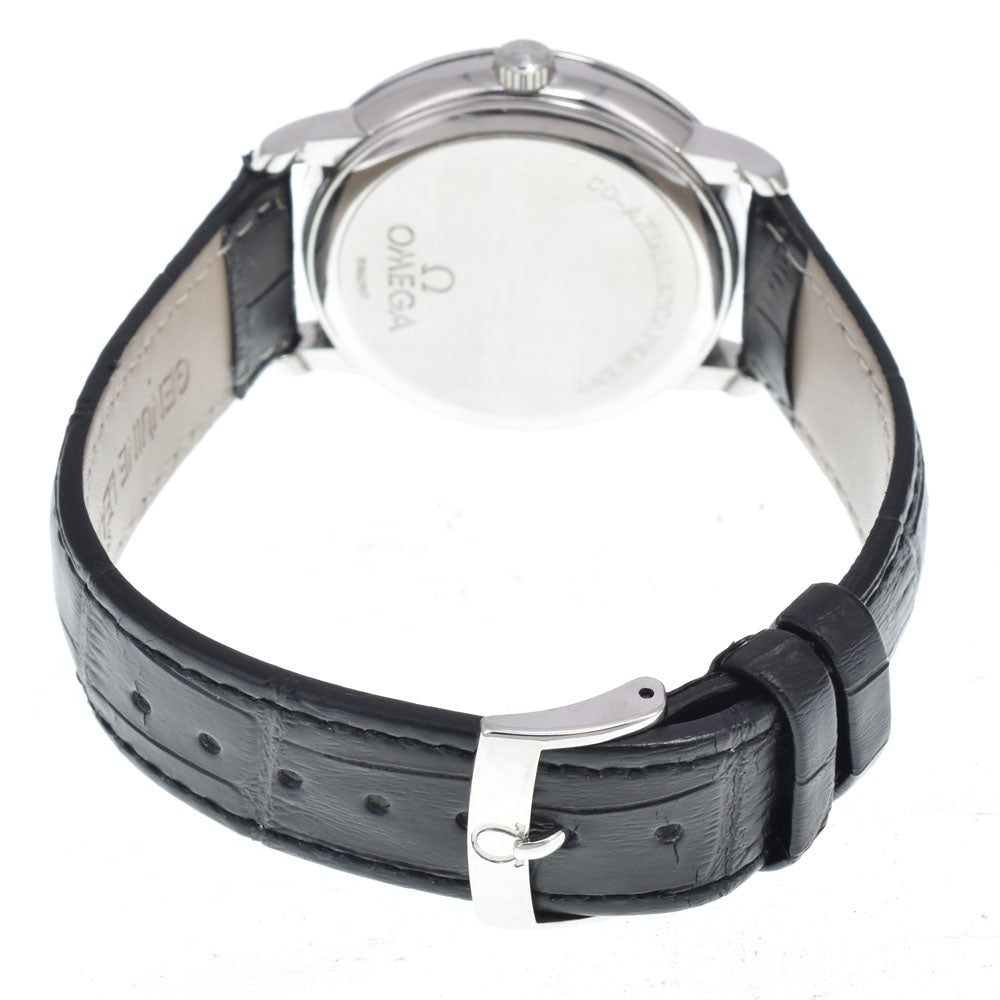 with paper OMEGA De Ville Prestige Coaxial 4813.40.01 Small second gray Dial Automatic Men's
 Watch M#151021